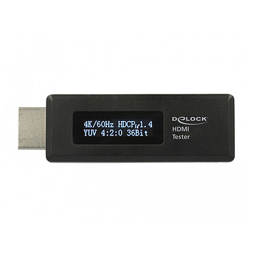 Avis DeLock Testeur HDMI avec affichage OLED