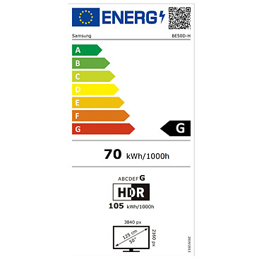 Samsung 50" LED - BE50D-H pas cher