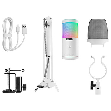 Avis Mars Gaming MMIC-SC (Blanc)