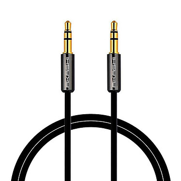 Akashi câble audio stéréo jack 3.5 mm M/M (1 mètre)
