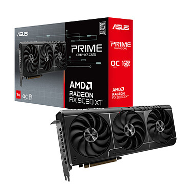 ASUS Prime Radeon RX 9060 XT OC Edition 16GB GDDR6