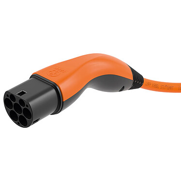 LAPP Câble de recharge spiralé Type 2 11 kW Orange - 5m pas cher