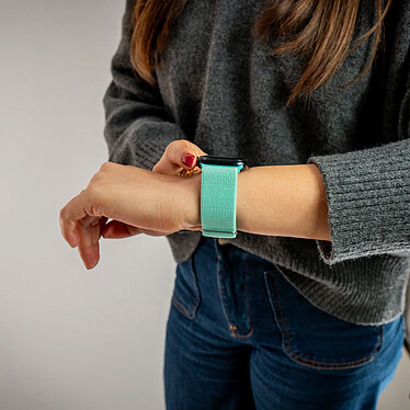 Avis Band Band Boucle Essentielle Menthe Boucle argentée 46/49 mm