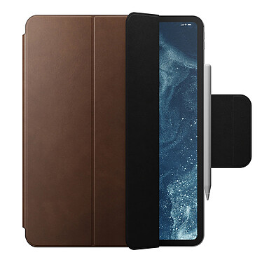 Avis Nomad Etui Folio Cuir iPad Pro 13" 2024 - Marron
