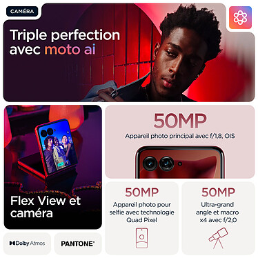 Motorola Razr 60 Ultra Rio Red pas cher