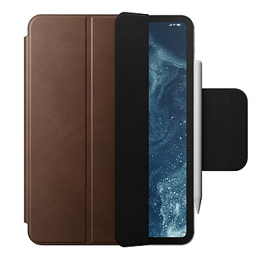 Avis Nomad Etui Folio Cuir iPad Pro 11" 2024 - Marron