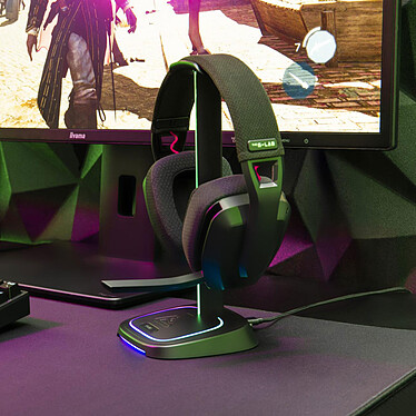 The G-Lab K-Stand Neon RGB (Noir) pas cher