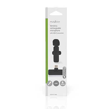 Acheter Nedis Wireless Rechargeable Microphone avec USB-C