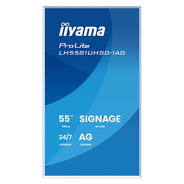 Avis iiyama 55" LED - ProLite LH5581UHSG-1AG