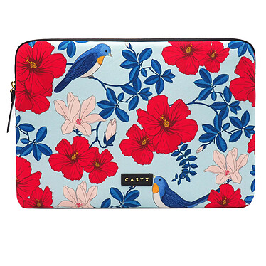 Casyx Pochettes Ordinateur 13" Printemps Fleuri