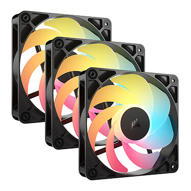 Corsair RS120-R ARGB Triple Pack Noir