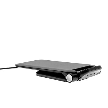 Akashi Chargeur Rapide Sans Fil 15W avec Position Noir pas cher