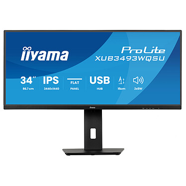 iiyama 34" LED - ProLite XUB3493WQSU-B6