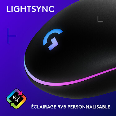 Acheter Logitech G G203 LightSync (Noir)