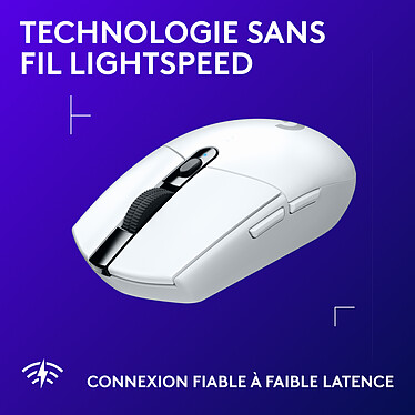 Avis Logitech G G305 Lightspeed Wireless Gaming Mouse (Blanc)