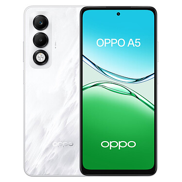 OPPO A5 Blanc Brumeux (6 Go / 128 Go)