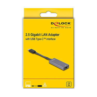 Acheter DeLock Adaptateur USB Type-C vers RJ-45 2.5 Gbps