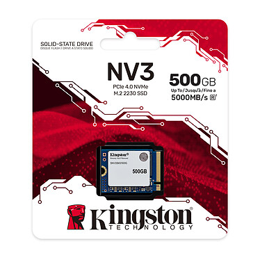 Avis Kingston SSD NV3 M.2 2230 500 Go