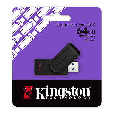 Avis Kingston DataTraveler Exodia S 64 Go