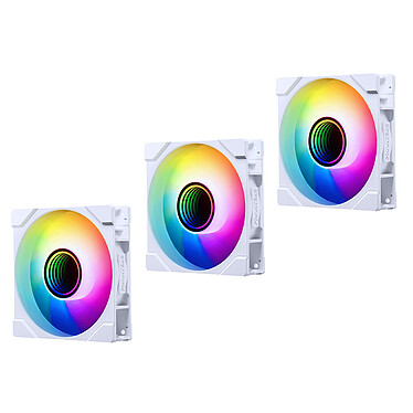 Phanteks M25G2-120 D-RGB Reverse - Blanc (x3)