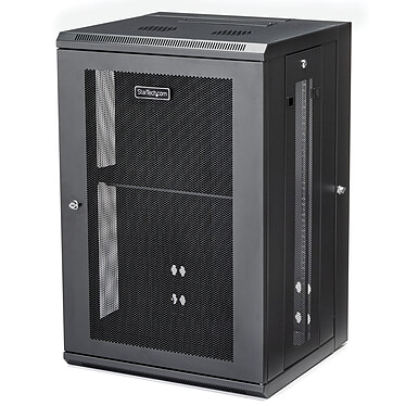 StarTech.com Armoire serveur 18U à 4 montants (RK1820WALHM)