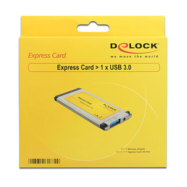 Avis DeLock Adaptateur Express Card vers USB 3.0