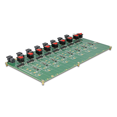 DeLock Carte de test M.2 pour 8 SSD M.2 NVMe