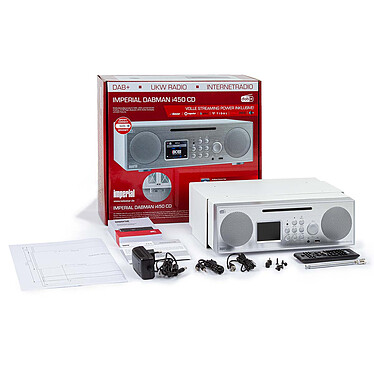 Imperial Dabman i450 CD Blanc/Argent pas cher