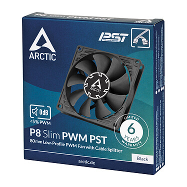 Arctic P8 SLIM PWM PST pas cher