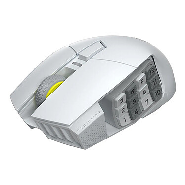 Avis Corsair Gaming Scimitar Elite Wireless SE Blanc