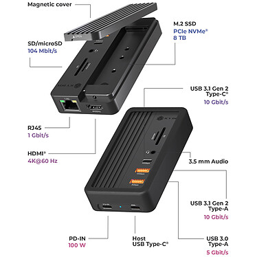 ICY BOX IB-DK4072M-CU31 pas cher