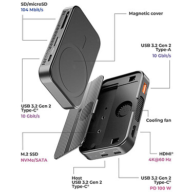 ICY BOX IB-DK4071M-CU31 pas cher
