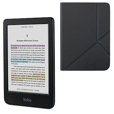 Kobo Clara Colour Noir + SleepCover Noir