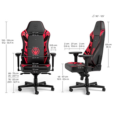 Noblechairs HERO (Darth Maul Edition) pas cher