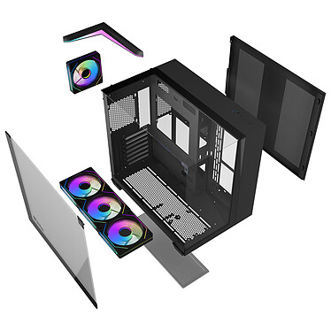 darkFlash TH285 (noir) pas cher
