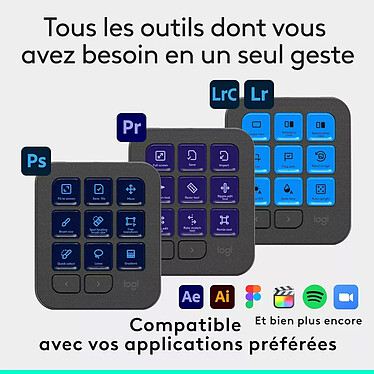 Acheter Logitech MX Creative Console (Graphite)