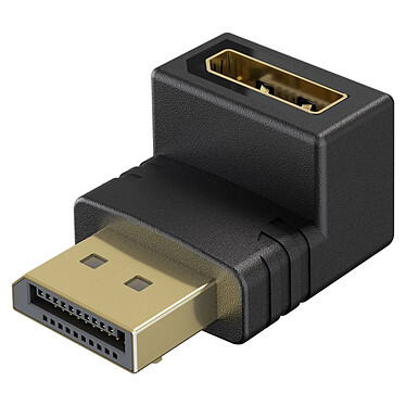 Goobay DisplayPort Adapter 8K (90° Bas)