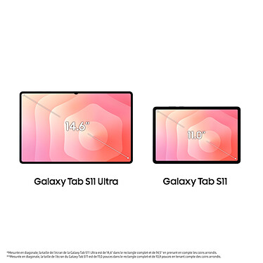 Samsung Galaxy Tab S11 Ultra 14.6" Wi-Fi - 16 Go / 1 To - Gris pas cher