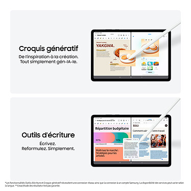 Acheter Samsung Galaxy Tab S11 11" Wi-Fi - 12 Go / 128 Go - Argent