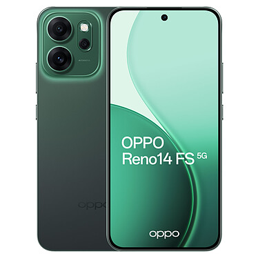 OPPO Reno14 FS 5G Vert Emeraude (12 Go / 512 Go)