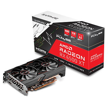 Sapphire PULSE AMD Radeon RX 6500 XT 4GB