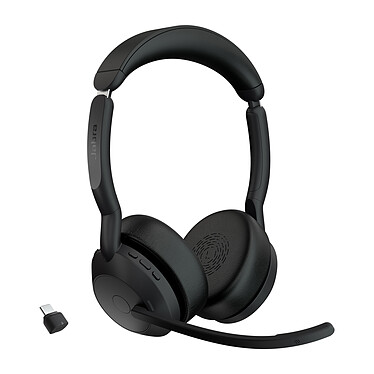 Jabra Evolve2 55 Link390c UC Stéréo (USB-C)