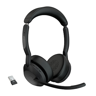 Jabra Evolve2 55 Link390a UC Stéréo (USB)