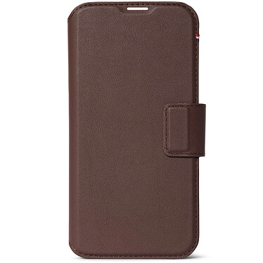 Avis DECODED Etui en cuir pour iPhone 14 Plus Marron