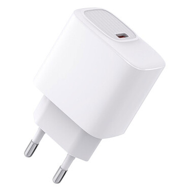 Akashi Chargeur Secteur USB-C 25W (Blanc)