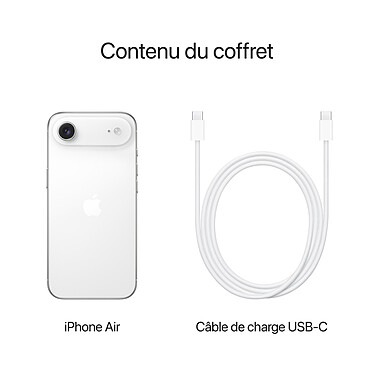 Apple iPhone Air 1 To Blanc nuage pas cher