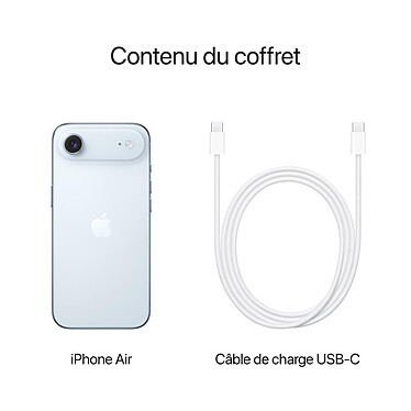 Apple iPhone Air 256 Go Bleu ciel pas cher
