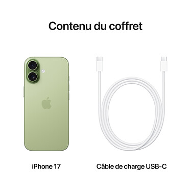 Apple iPhone 17 512 Go Sauge pas cher