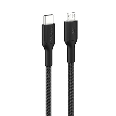Belkin Câble USB-C vers Micro-USB (Noir) - 1 m