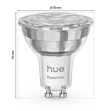 Avis Philips Hue White Ambiance Kit de démarrage Essential GU10 4.7 W Bluetooth x 3